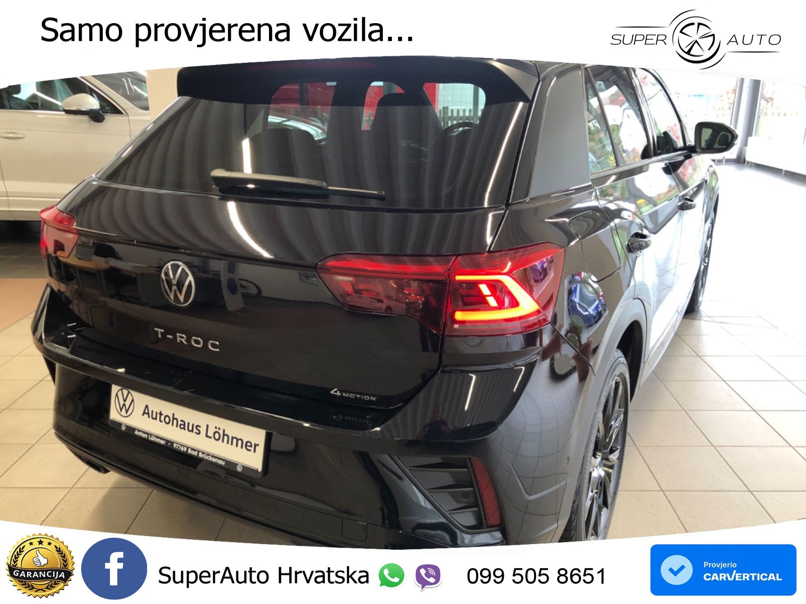 Volkswagen T-Roc I 2.0 TSI (190 KS) 4M DSG LED+GR SJED+ACC