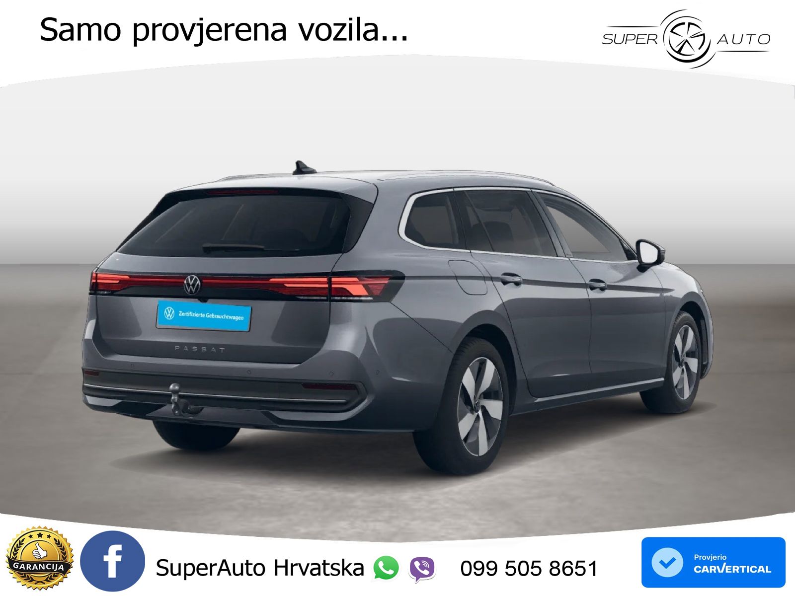Volkswagen Passat Variant 2.0 TDI (122 KS) DSG Business LED+GR SJED+ACC
