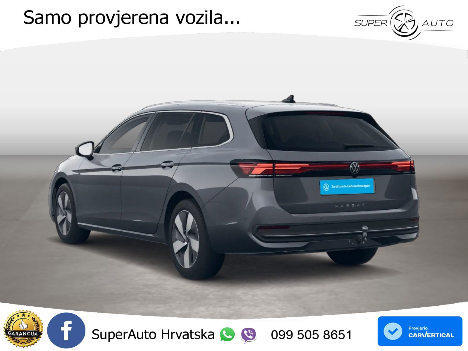 Volkswagen Passat Variant 2.0 TDI (122 KS) DSG Business LED+GR SJED+ACC