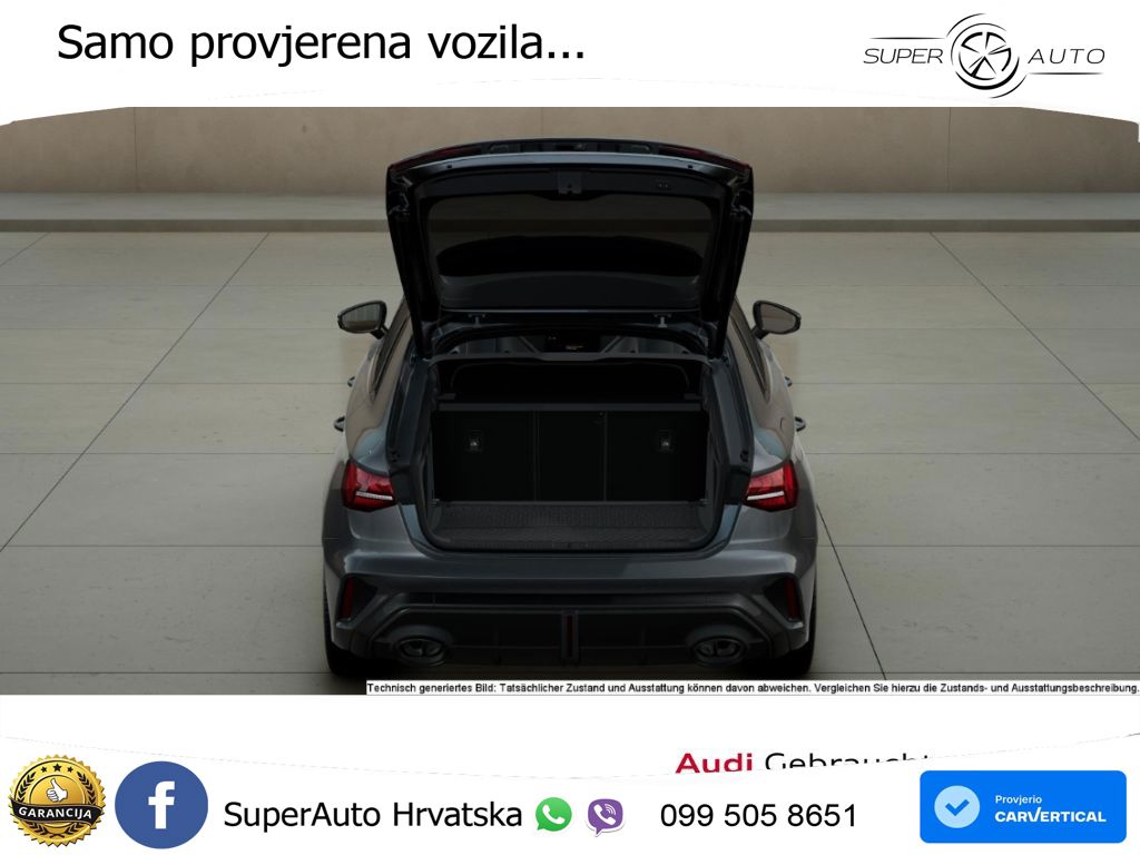 Audi RS3 Sedan 2.5 TFSI (400 KS) quattro S tronic MATRIX+GR SJED+KAM