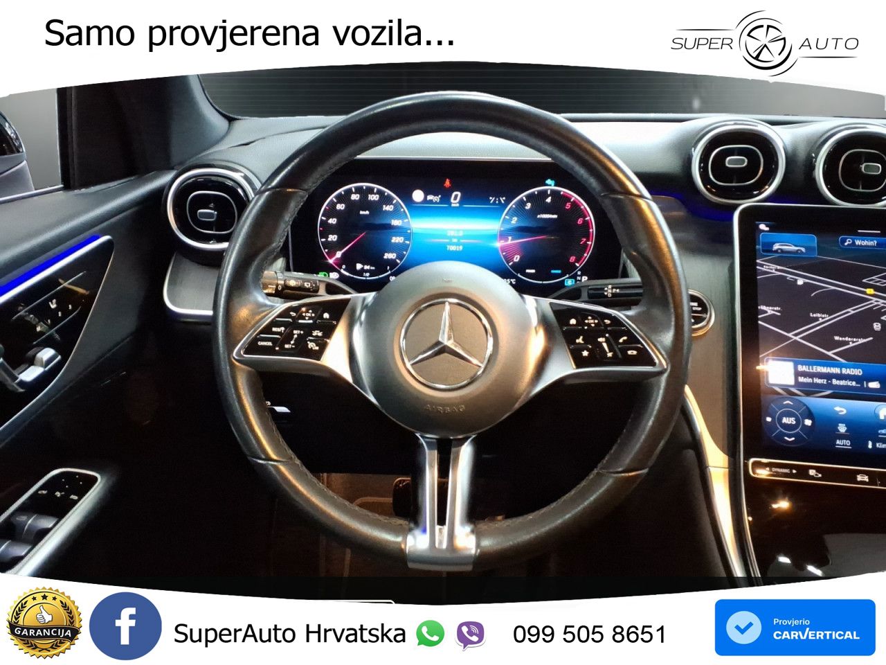 Mercedes GLC 200 (204 KS) 4MATIC 9G-TRONIC Avantgarde LED+GR SJED+ACC