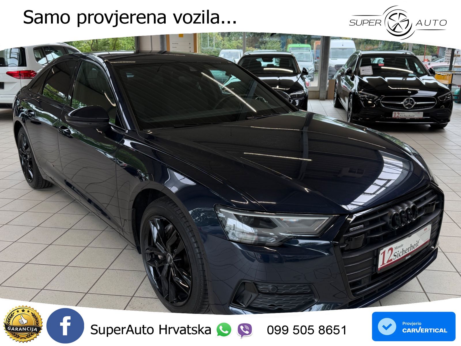 Audi A6 50 TDI V6 (286 KS) quattro tiptronic LED+GR SJED+ACC