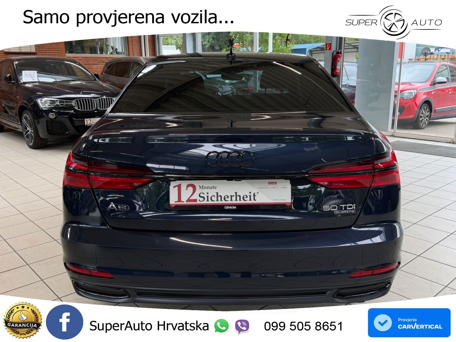 Audi A6 50 TDI V6 (286 KS) quattro tiptronic LED+GR SJED+ACC
