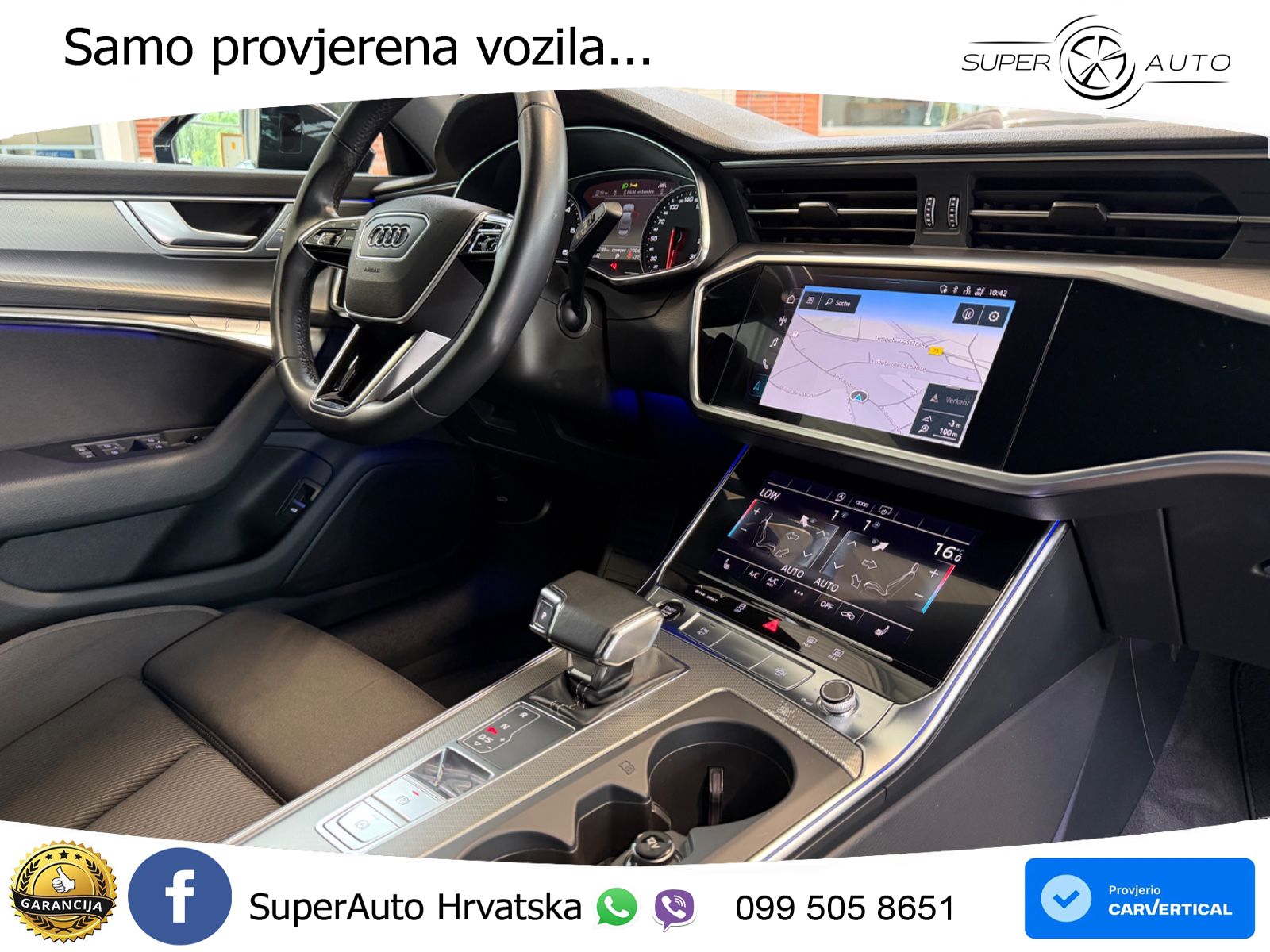 Audi A6 50 TDI V6 (286 KS) quattro tiptronic LED+GR SJED+ACC