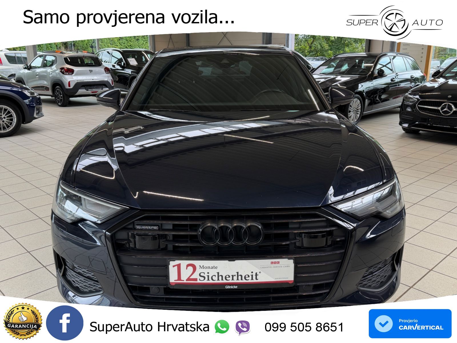 Audi A6 50 TDI V6 (286 KS) quattro tiptronic LED+GR SJED+ACC