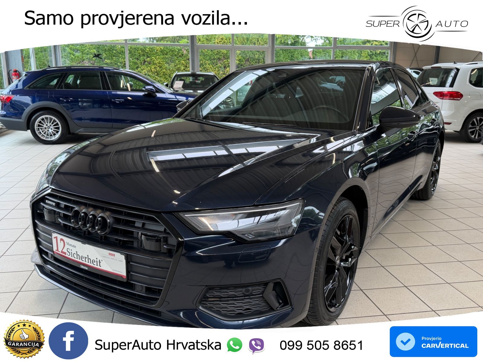 Audi A6 50 TDI V6 (286 KS) quattro tiptronic LED+GR SJED+ACC
