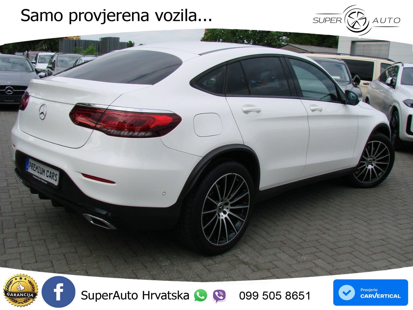 Mercedes GLC Coupe 300d (245 KS) 4MATIC G-TRONIC AMG LED+GR SJED+ACC