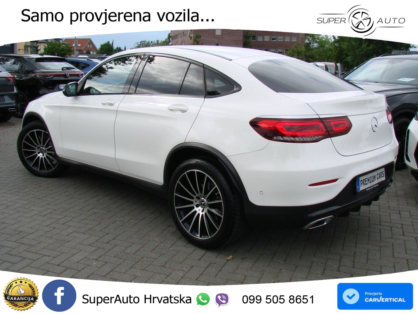 Mercedes GLC Coupe 300d (245 KS) 4MATIC G-TRONIC AMG LED+GR SJED+ACC