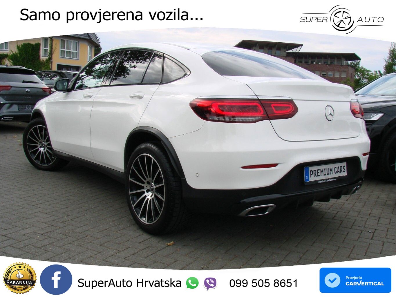 Mercedes GLC Coupe 300d (245 KS) 4MATIC G-TRONIC AMG LED+GR SJED+ACC