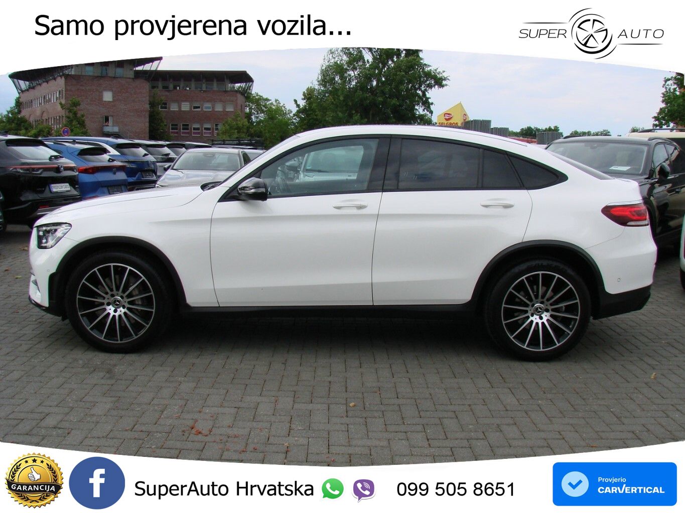 Mercedes GLC Coupe 300d (245 KS) 4MATIC G-TRONIC AMG LED+GR SJED+ACC