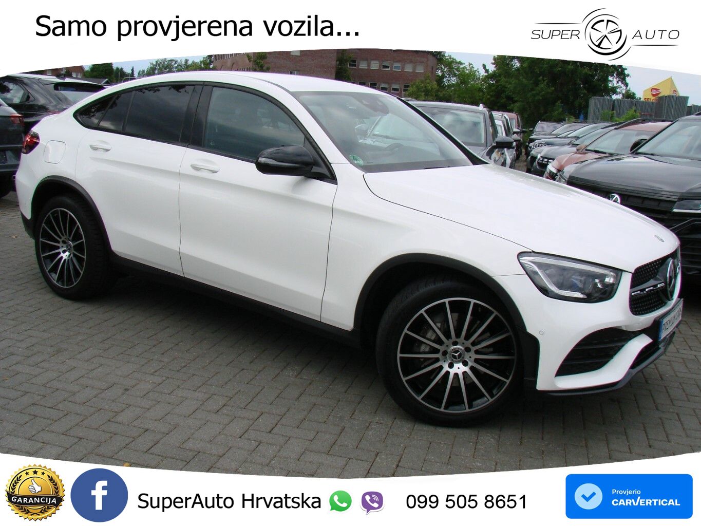 Mercedes GLC Coupe 300d (245 KS) 4MATIC G-TRONIC AMG LED+GR SJED+ACC