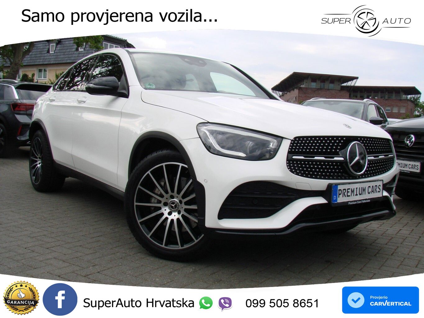 Mercedes GLC Coupe 300d (245 KS) 4MATIC G-TRONIC AMG LED+GR SJED+ACC