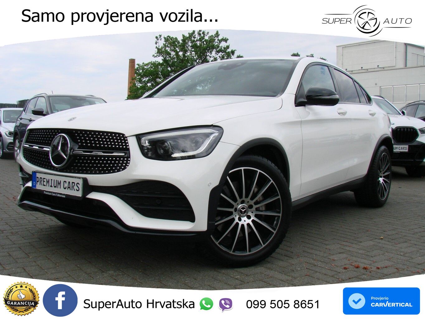 Mercedes GLC Coupe 300d (245 KS) 4MATIC G-TRONIC AMG LED+GR SJED+ACC