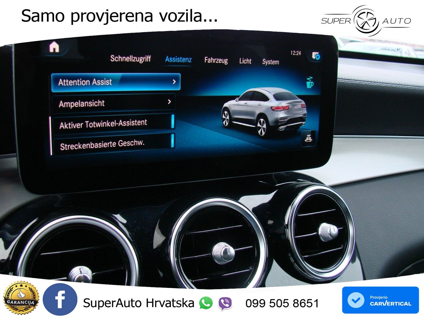Mercedes GLC Coupe 300d (245 KS) 4MATIC G-TRONIC AMG LED+GR SJED+ACC
