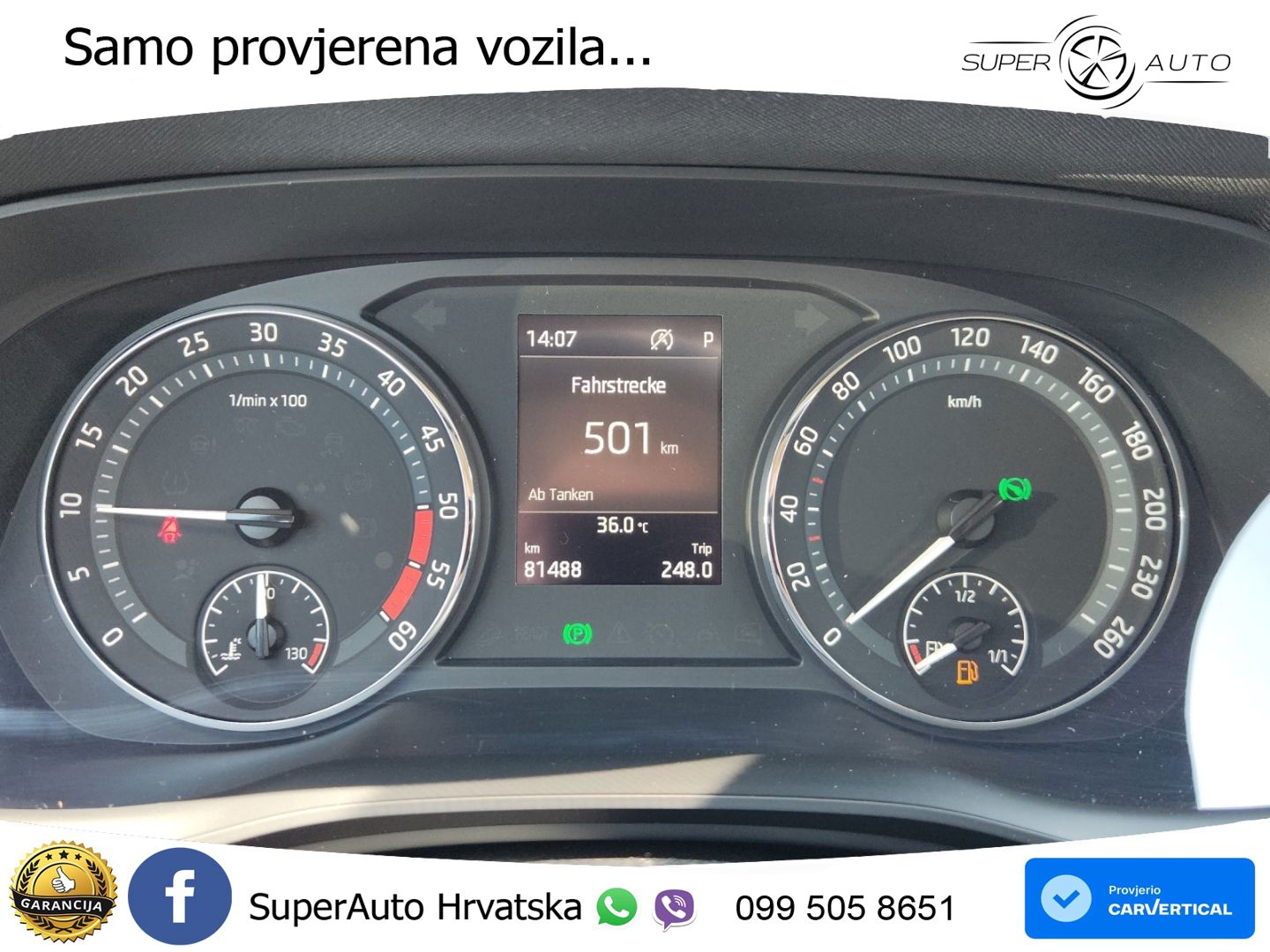 Škoda Octavia Combi 2.0 TDI (150 KS) DSG Selection