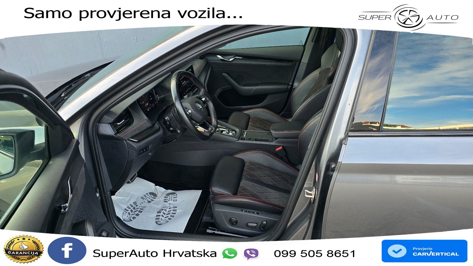 Škoda Octavia Combi RS 2.0 TDI (200 KS) DSG LED+GR SJED+ACC