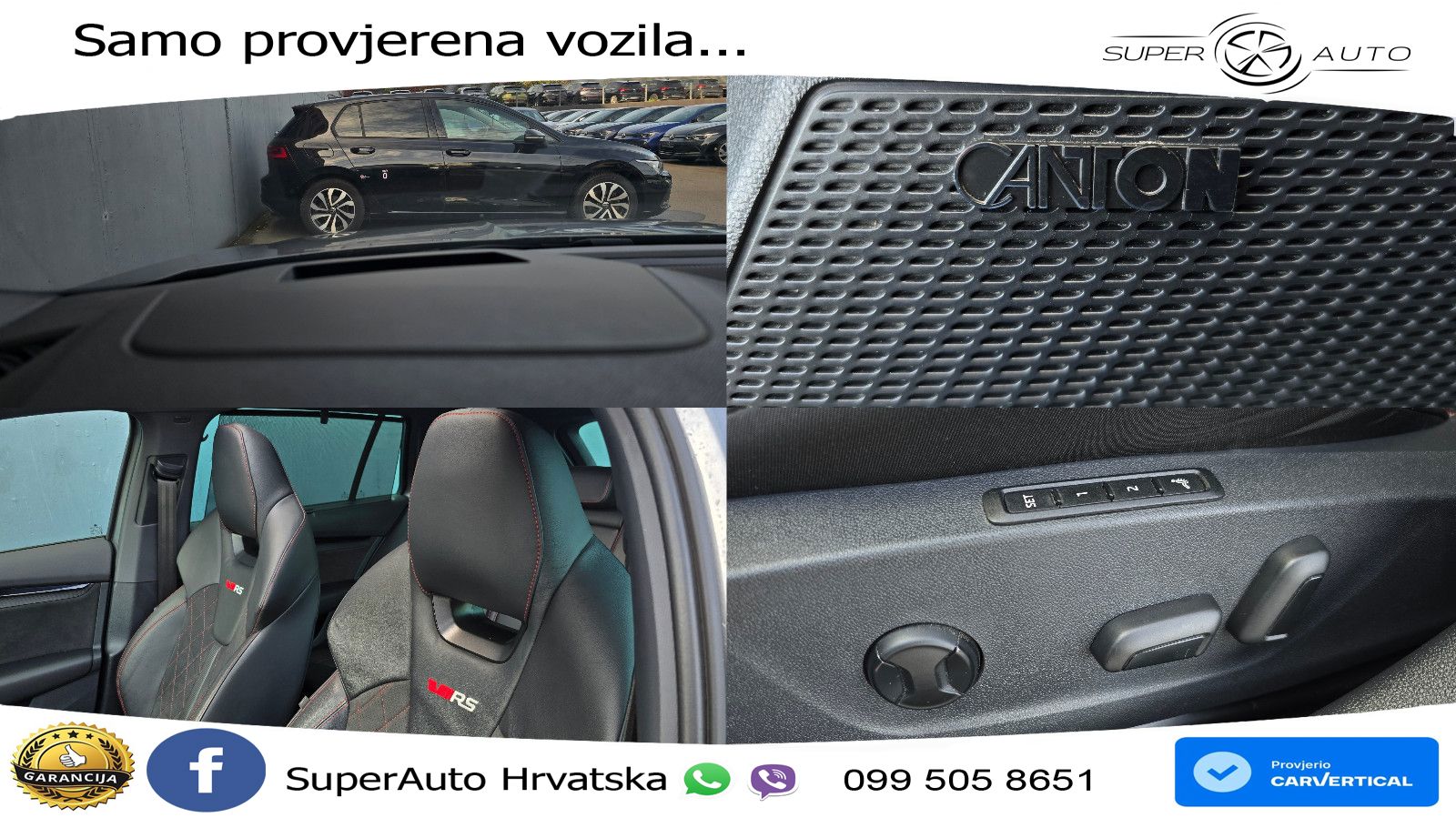 Škoda Octavia Combi RS 2.0 TDI (200 KS) DSG LED+GR SJED+ACC