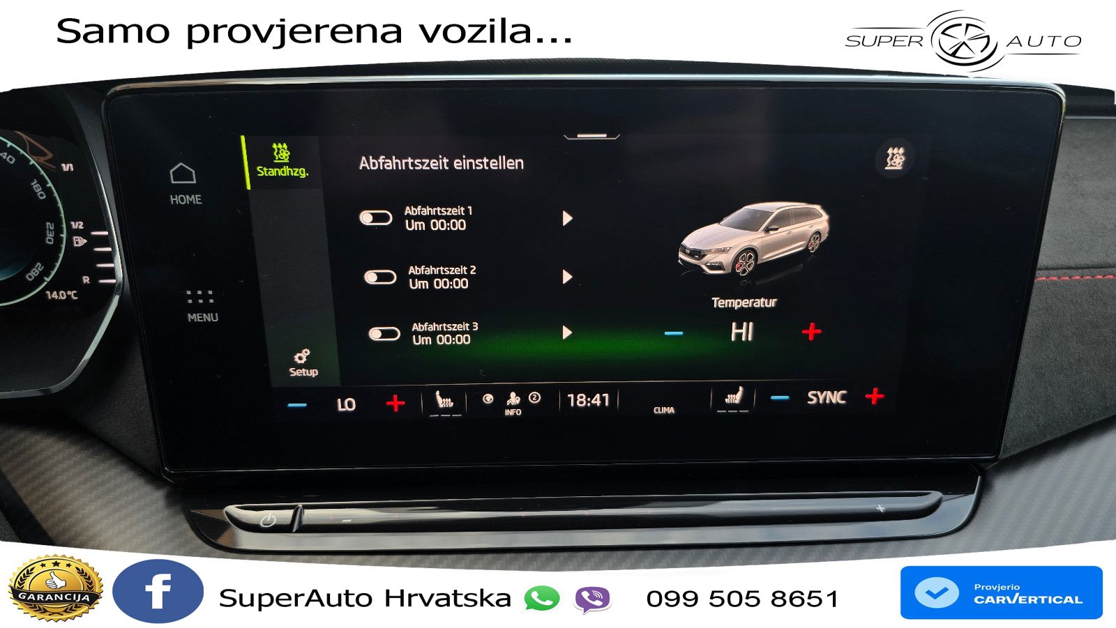 Škoda Octavia Combi RS 2.0 TDI (200 KS) DSG LED+GR SJED+ACC