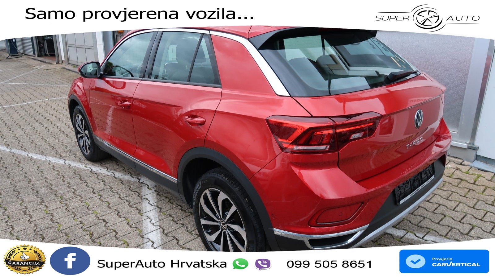 Volkswagen T-Roc 1.5 TSI (150 KS) DSG LED+GR SJED+ACC