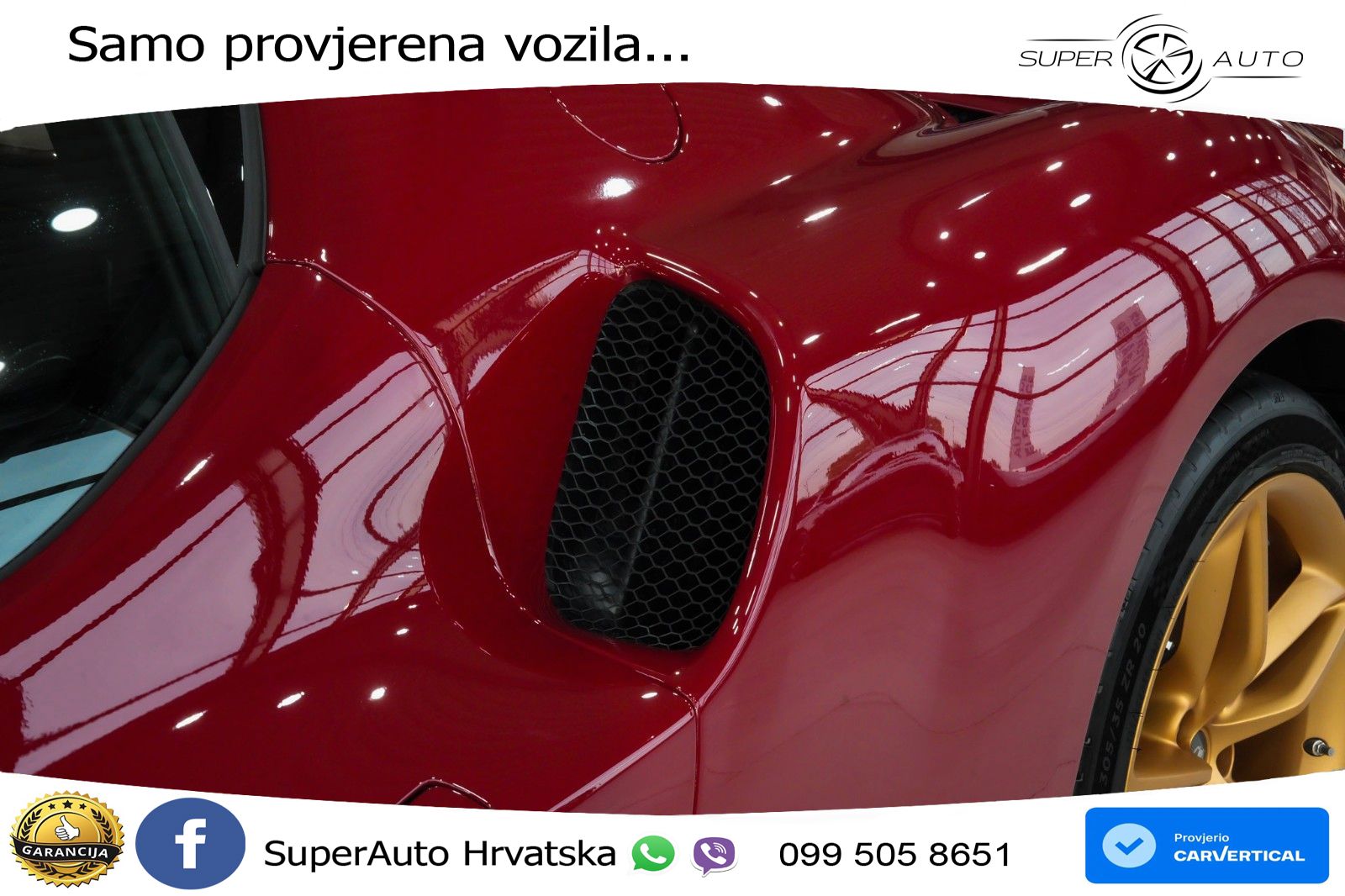 Ferrari 296 GTB 3.0 V6 (830 KS) F1 DCT