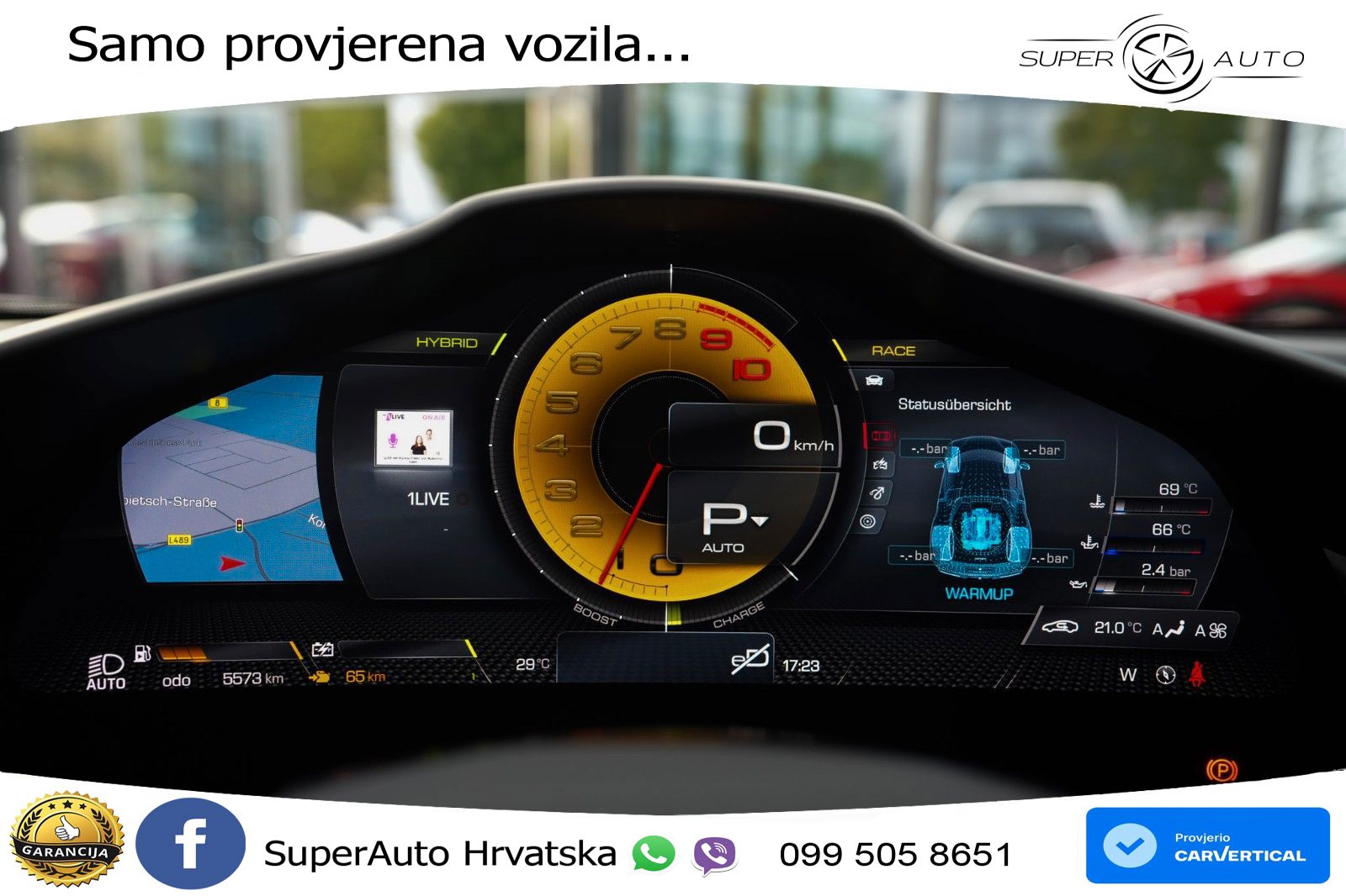Ferrari 296 GTB 3.0 V6 (830 KS) F1 DCT