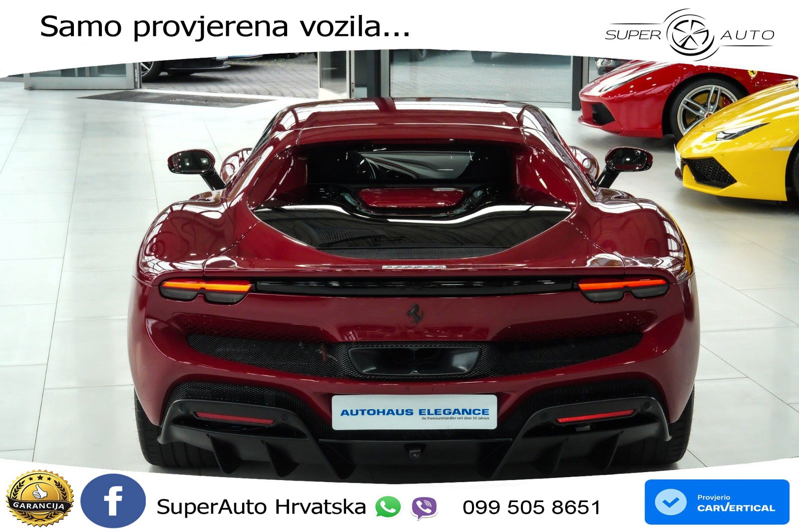 Ferrari 296 GTB 3.0 V6 (830 KS) F1 DCT