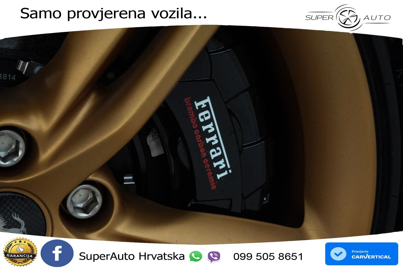 Ferrari 296 GTB 3.0 V6 (830 KS) F1 DCT
