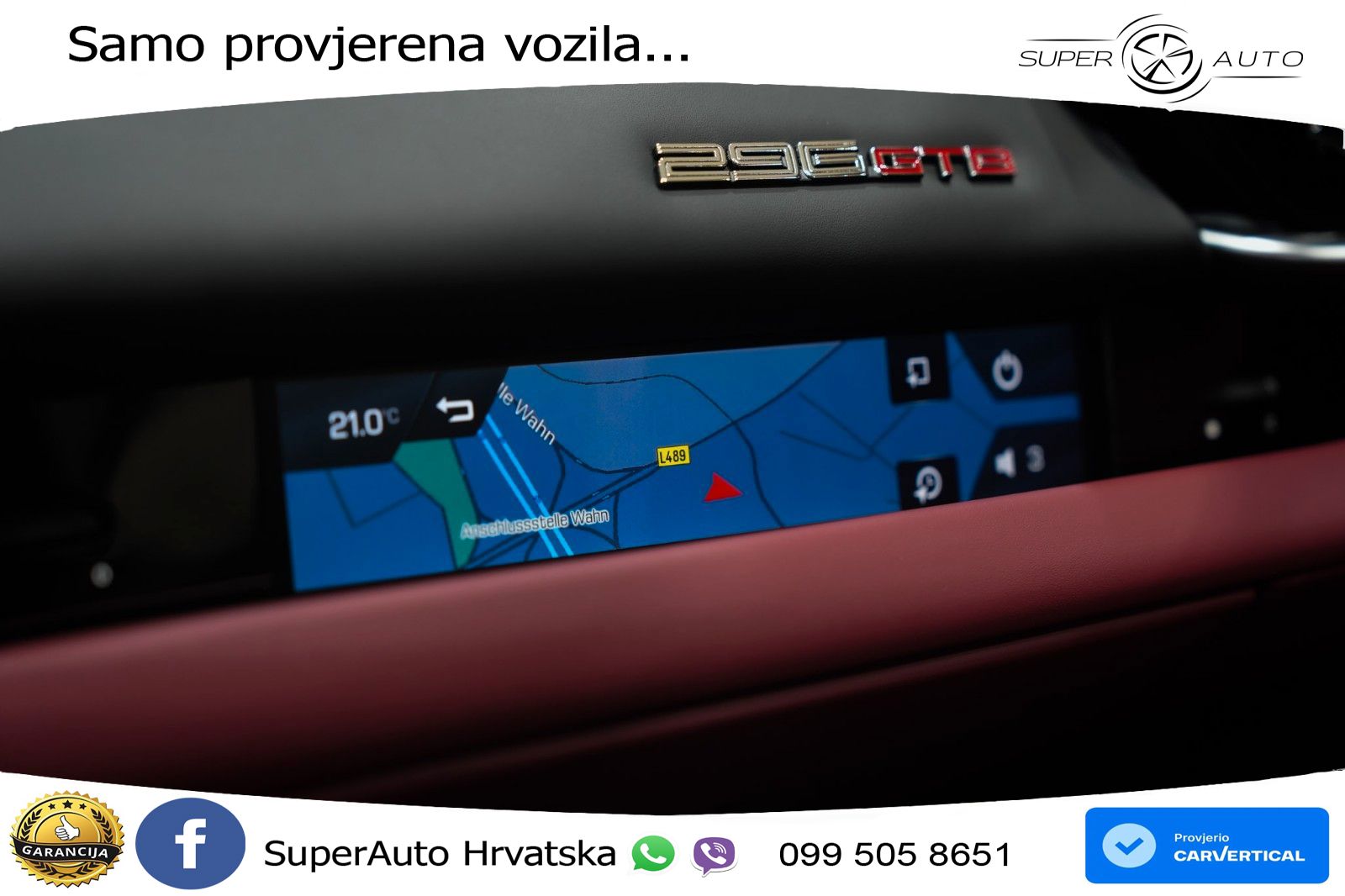 Ferrari 296 GTB 3.0 V6 (830 KS) F1 DCT