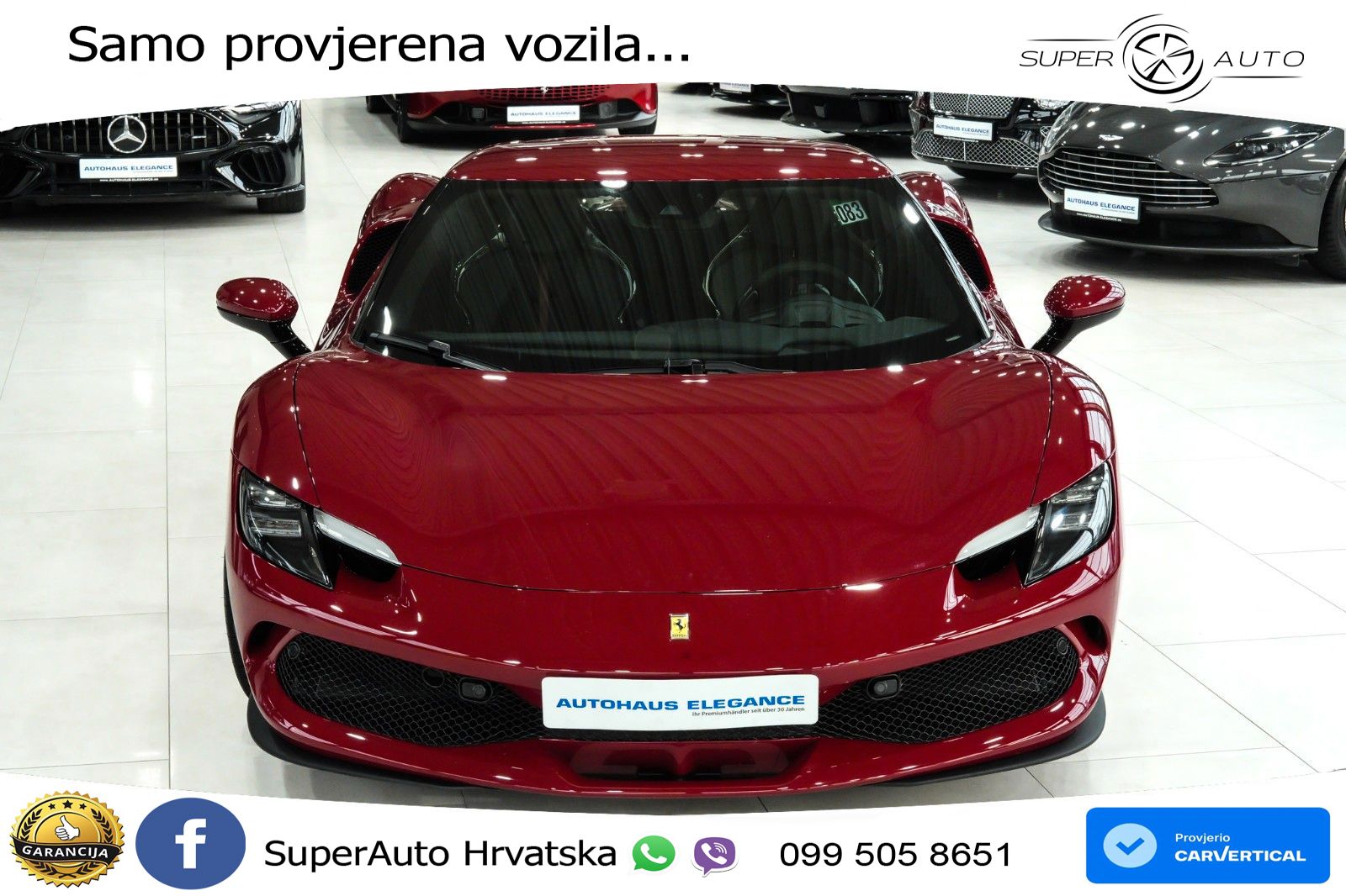 Ferrari 296 GTB 3.0 V6 (830 KS) F1 DCT