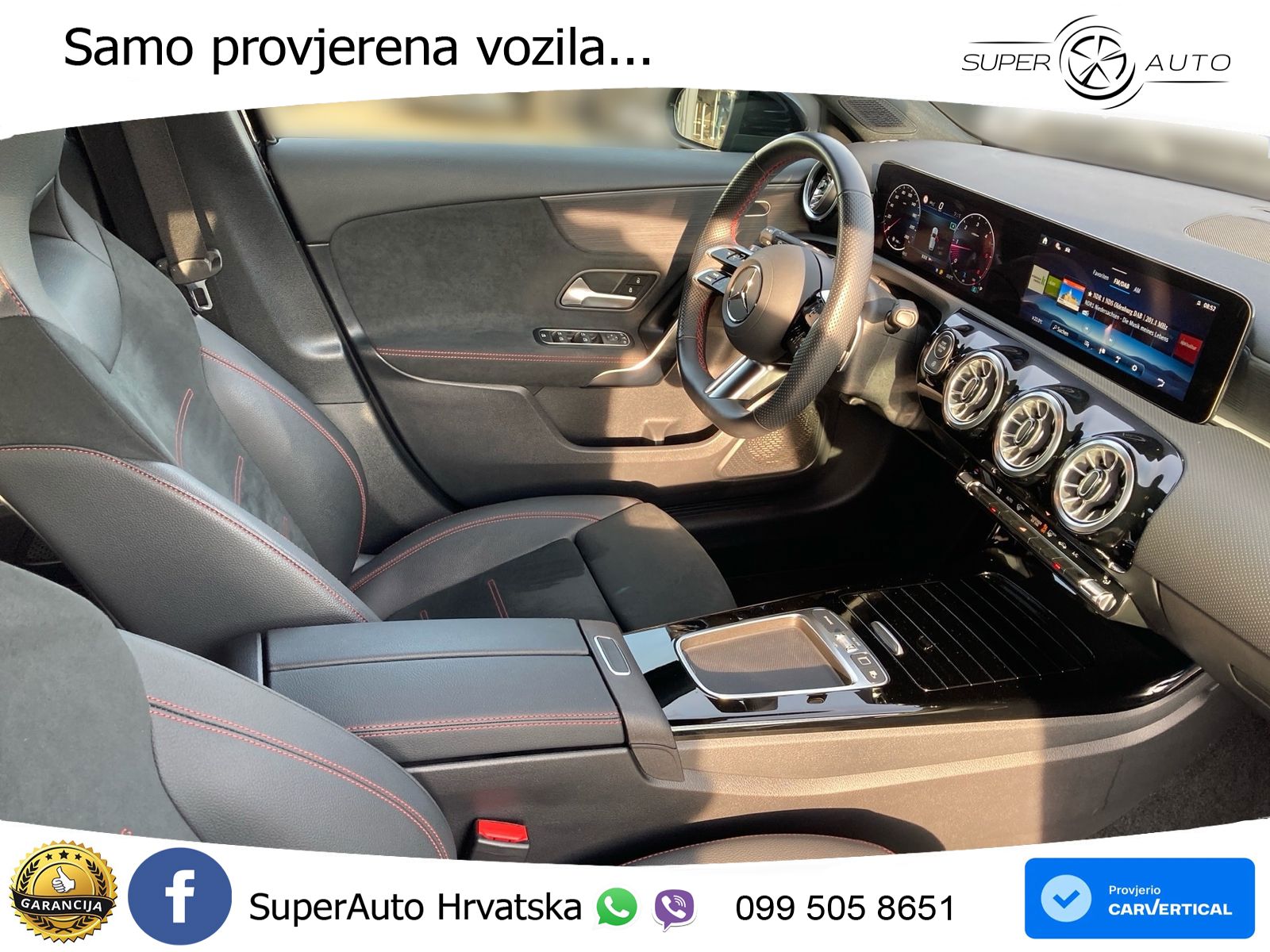 Mercedes-Benz A 200d 8G-DCT AMG LED+GR SJED+ACC