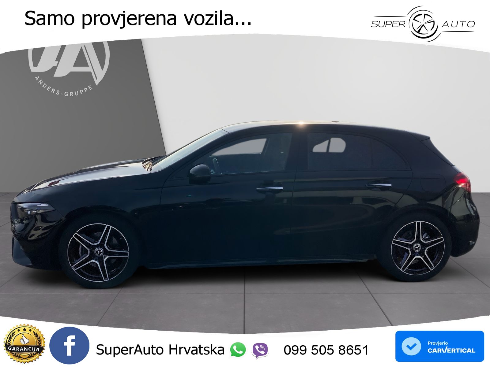 Mercedes-Benz A 200d 8G-DCT AMG LED+GR SJED+ACC
