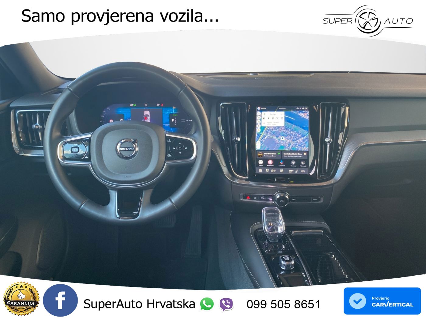 Volvo V60 2.0 T8 AWD Geartronic LED+GR SJED+ACC