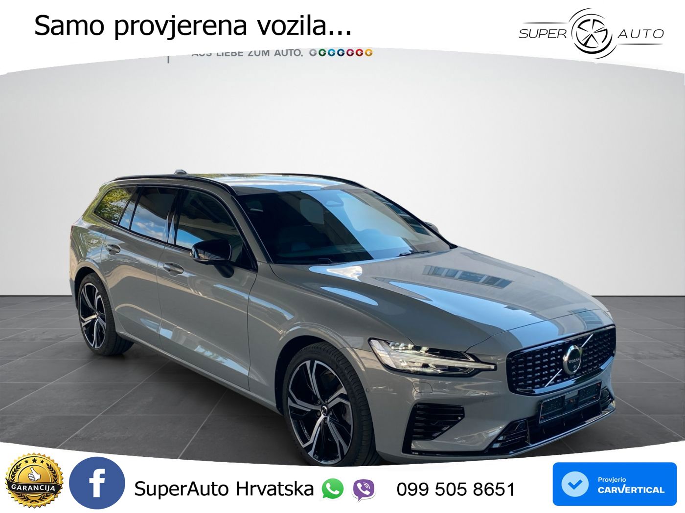 Volvo V60 2.0 T8 AWD Geartronic LED+GR SJED+ACC