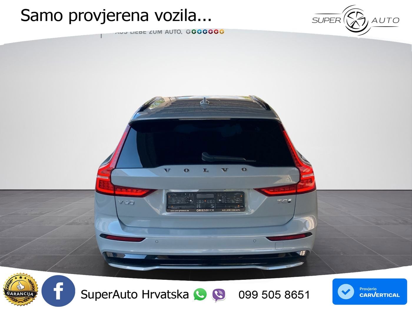 Volvo V60 2.0 T8 AWD Geartronic LED+GR SJED+ACC