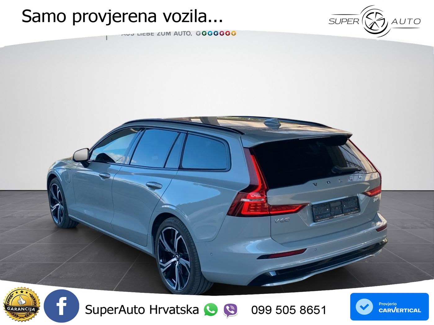 Volvo V60 2.0 T8 AWD Geartronic LED+GR SJED+ACC