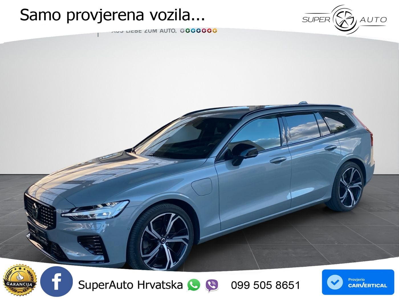 Volvo V60 2.0 T8 AWD Geartronic LED+GR SJED+ACC