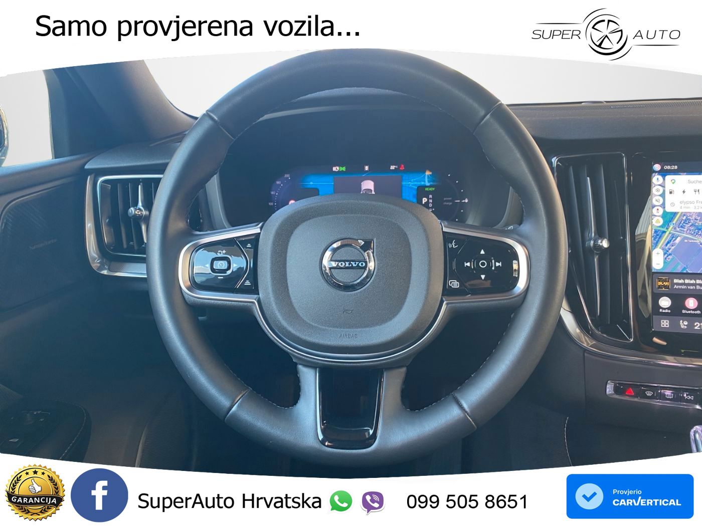 Volvo V60 2.0 T8 AWD Geartronic LED+GR SJED+ACC