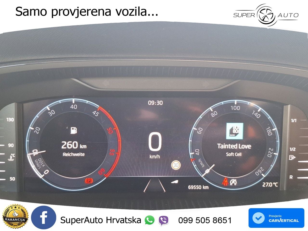 Škoda Octavia Combi 2.0 TDI (150 KS) LED+GR SJED+ACC
