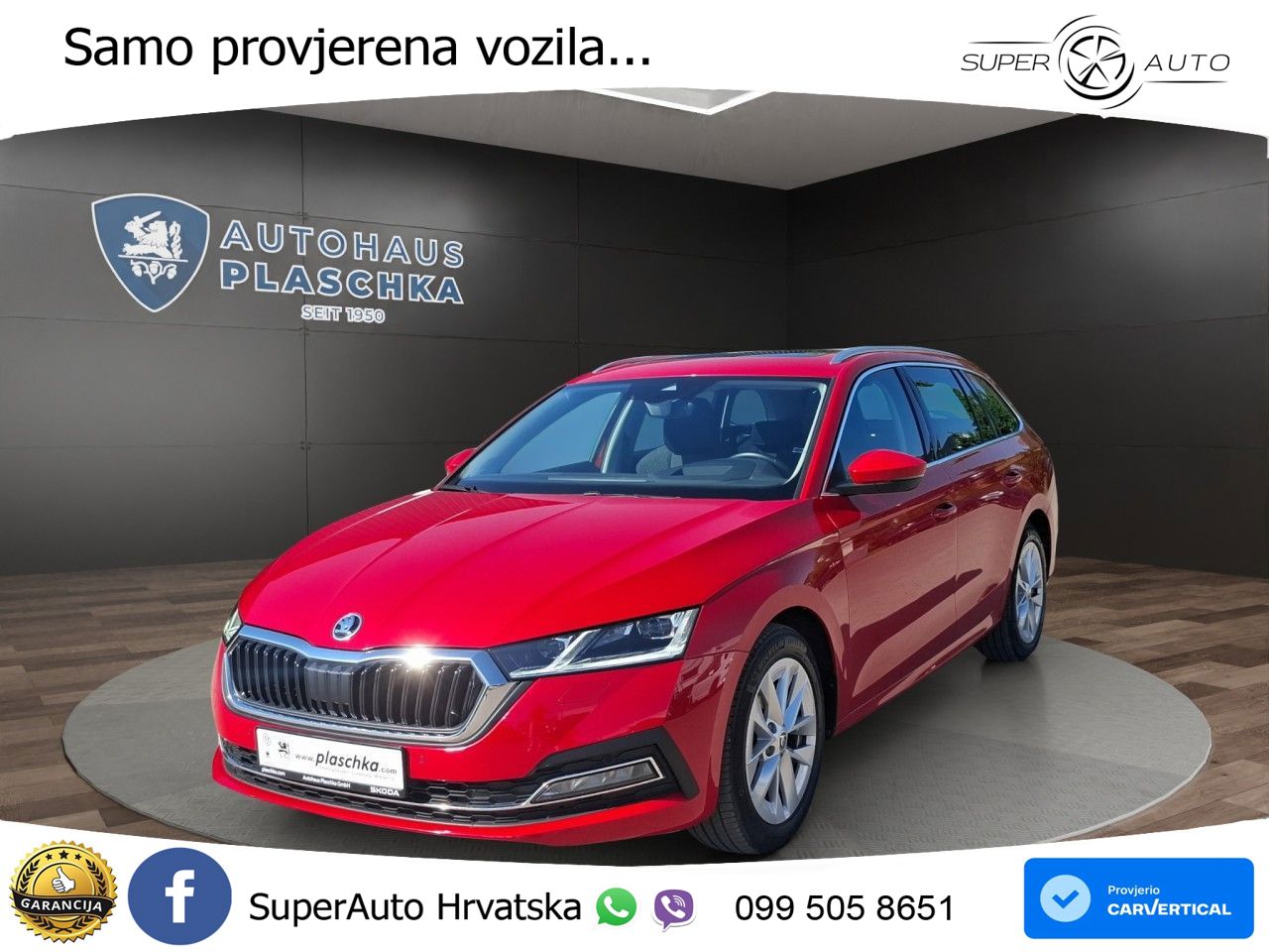 Škoda Octavia Combi 2.0 TDI (150 KS) LED+GR SJED+ACC
