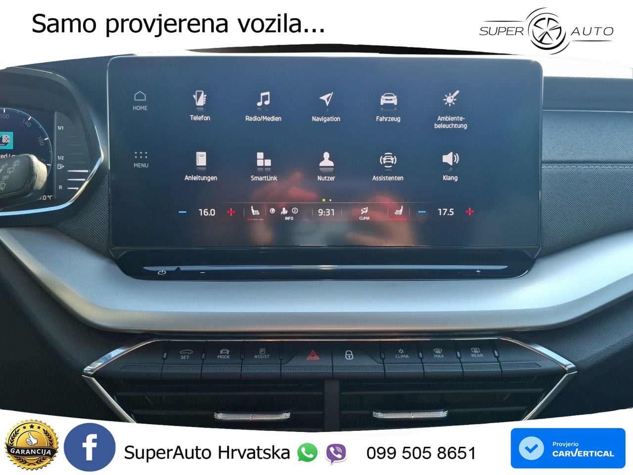 Škoda Octavia Combi 2.0 TDI (150 KS) LED+GR SJED+ACC