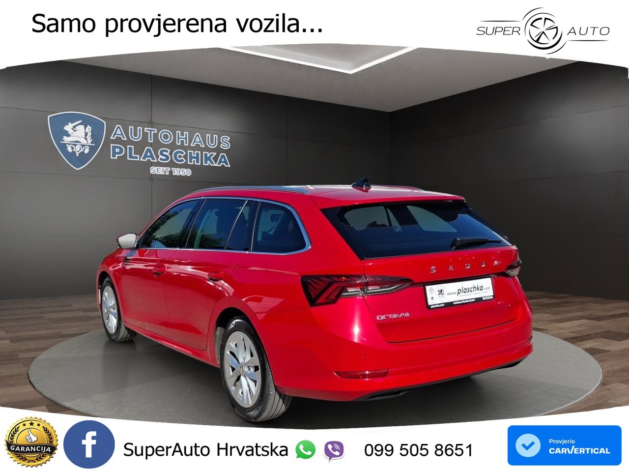 Škoda Octavia Combi 2.0 TDI (150 KS) LED+GR SJED+ACC