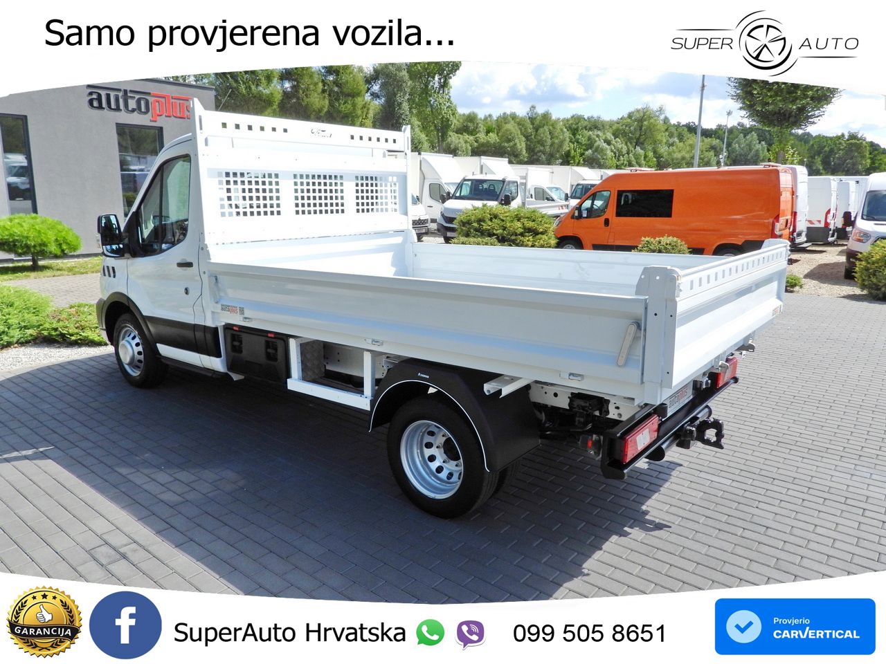 Ford TRANSIT KIPPER TEMPOMAT ZWILLINGSRÄDER 170 KS