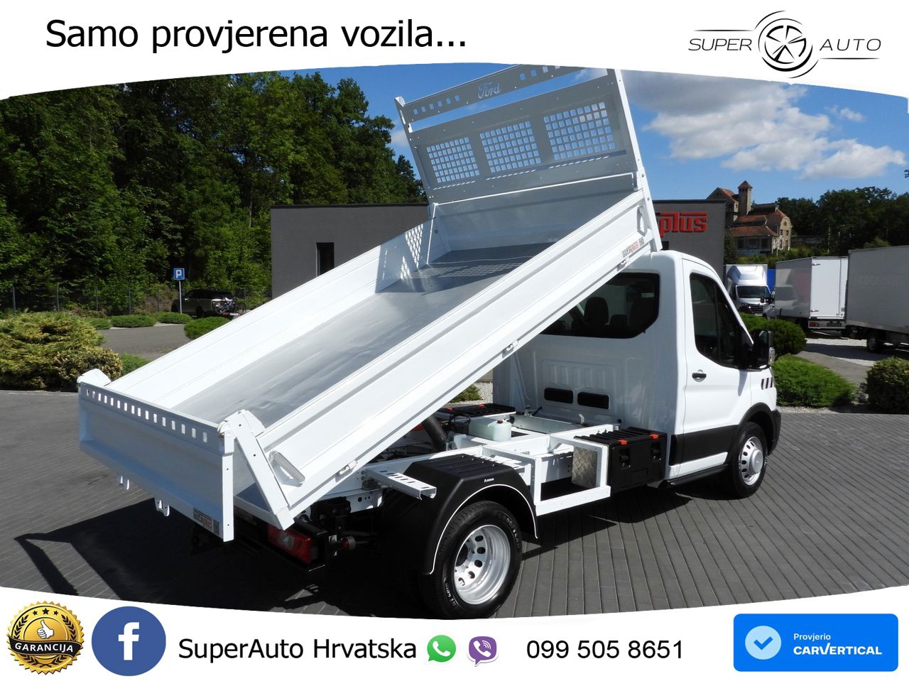 Ford TRANSIT KIPPER TEMPOMAT ZWILLINGSRÄDER 170 KS