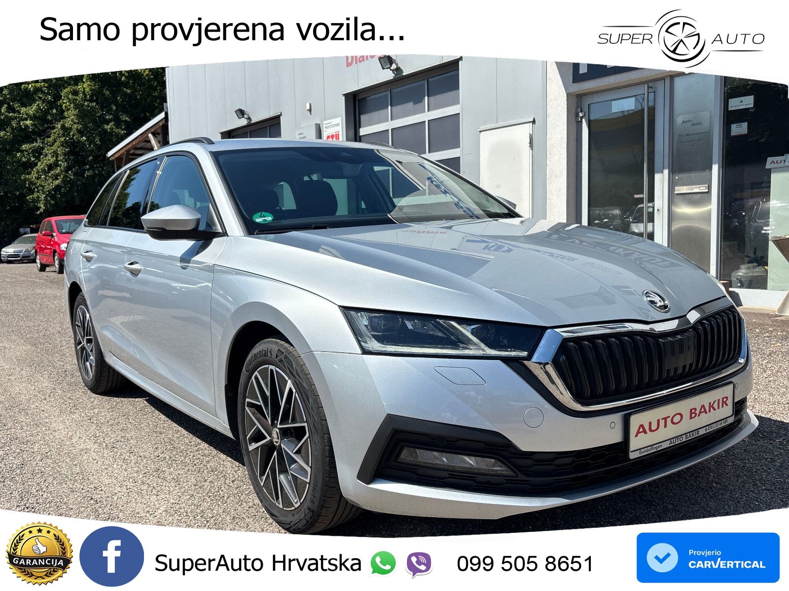 Škoda Octavia Combi 2.0 TDI (150 KS) DSG LED+GR SJED+ACC