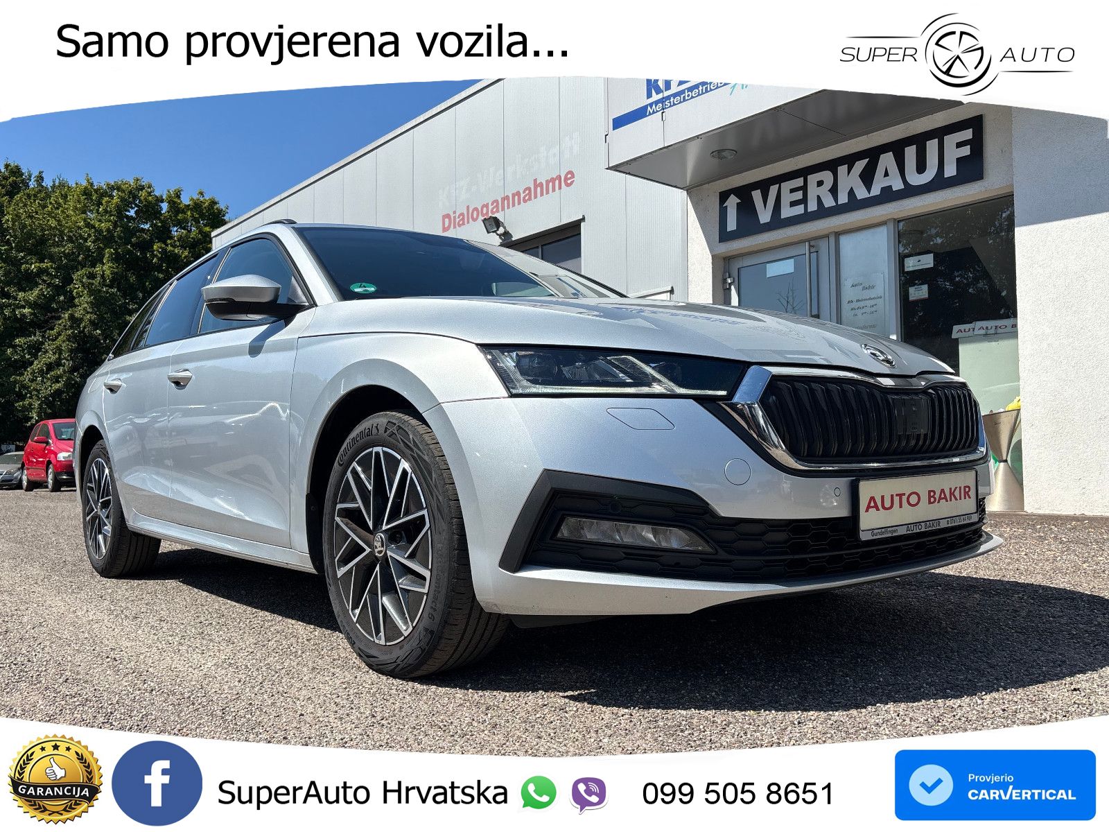 Škoda Octavia Combi 2.0 TDI (150 KS) DSG LED+GR SJED+ACC