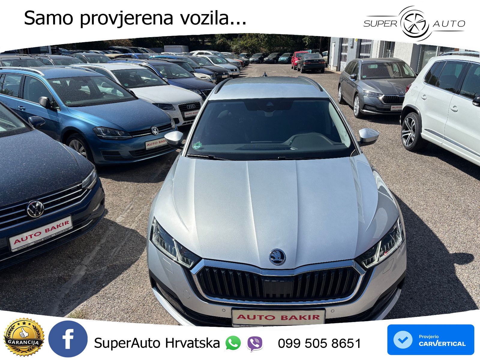 Škoda Octavia Combi 2.0 TDI (150 KS) DSG LED+GR SJED+ACC