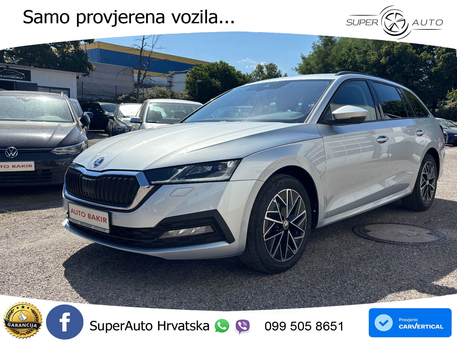 Škoda Octavia Combi 2.0 TDI (150 KS) DSG LED+GR SJED+ACC