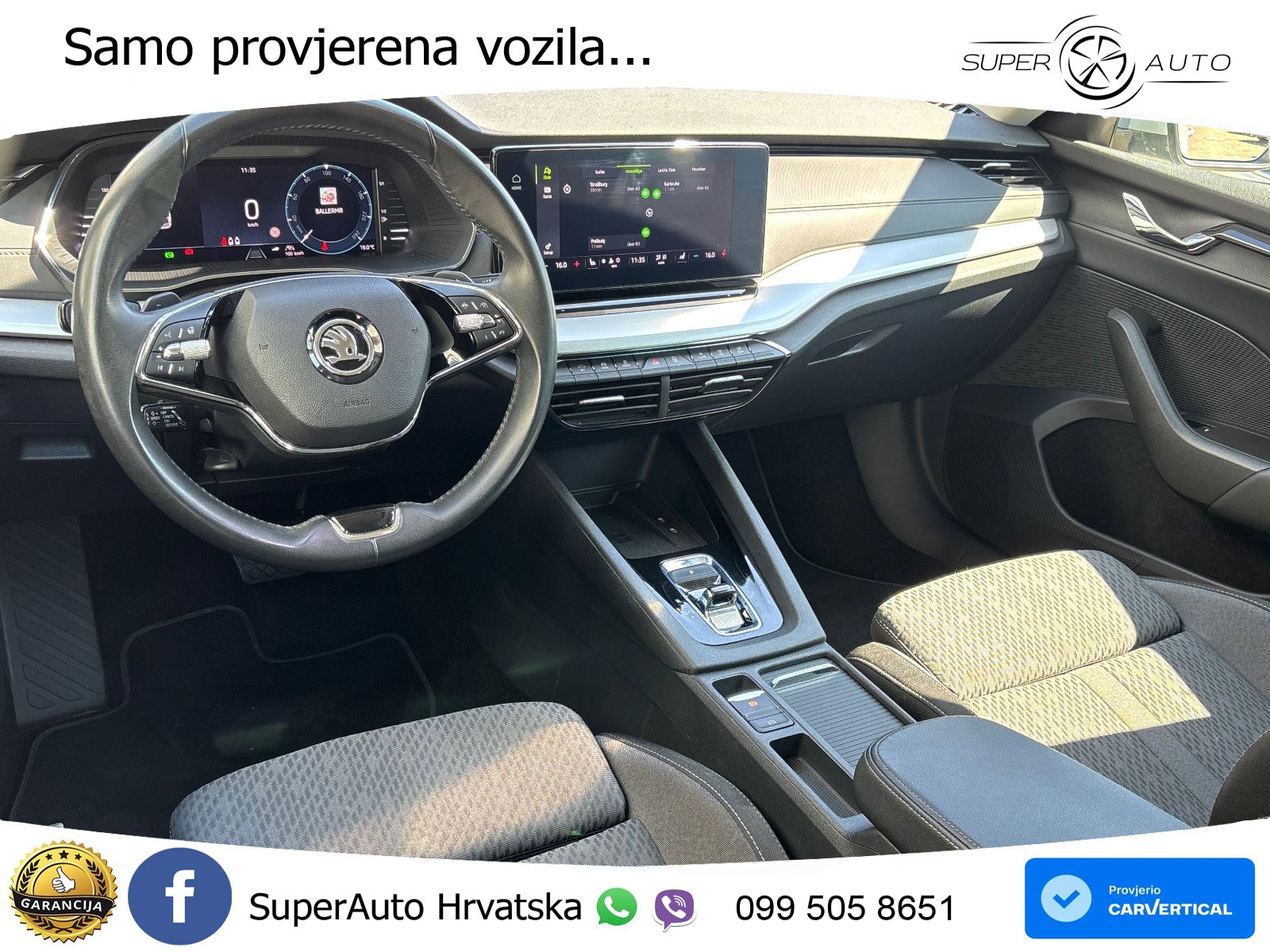 Škoda Octavia Combi 2.0 TDI (150 KS) DSG LED+GR SJED+ACC