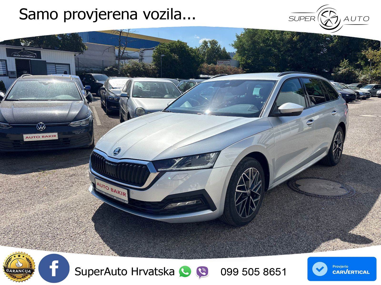 Škoda Octavia Combi 2.0 TDI (150 KS) DSG LED+GR SJED+ACC