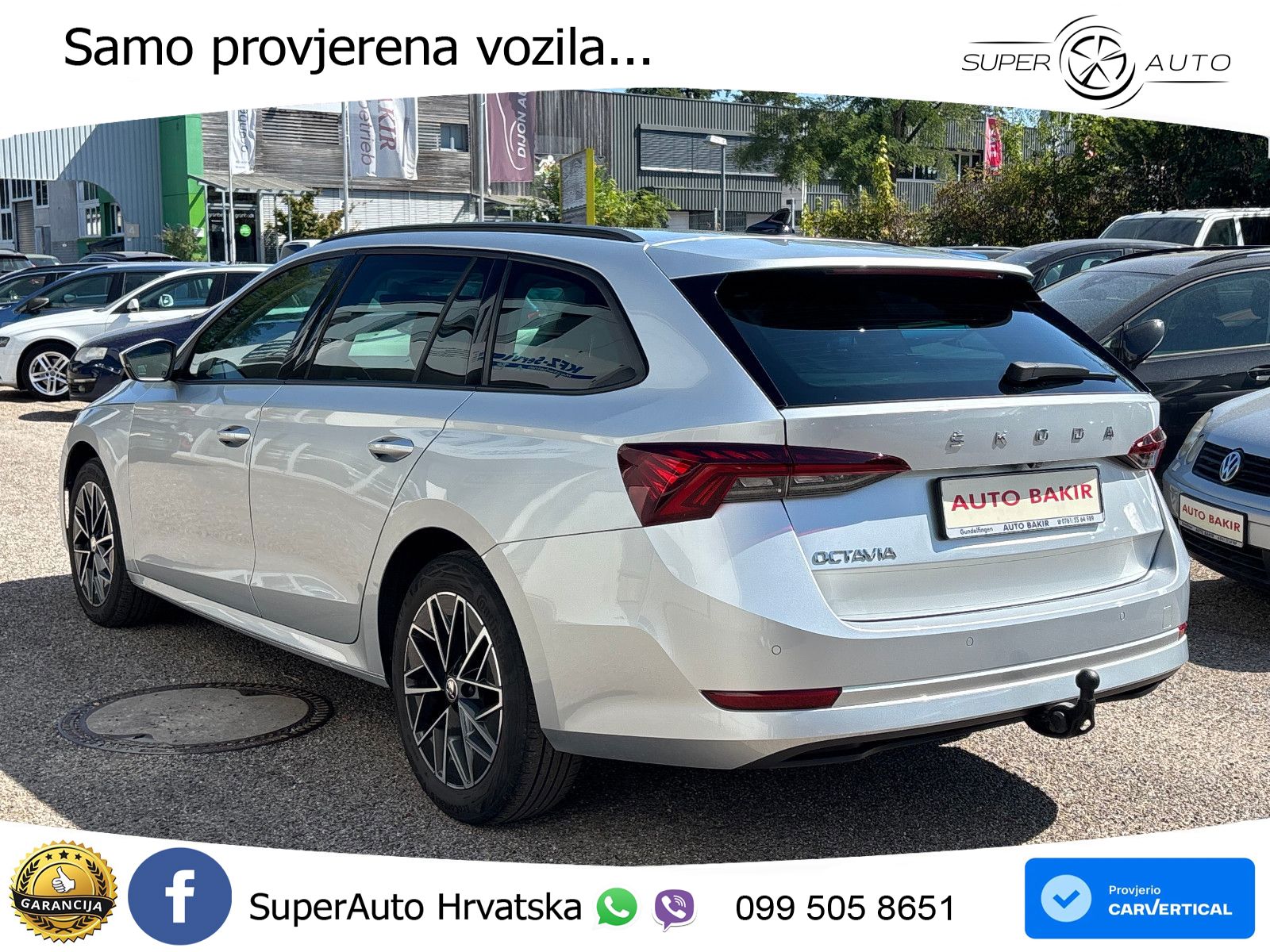 Škoda Octavia Combi 2.0 TDI (150 KS) DSG LED+GR SJED+ACC